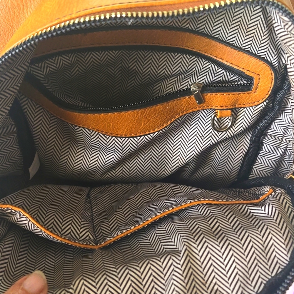 Tan  Backpack - Picture 4 of 10